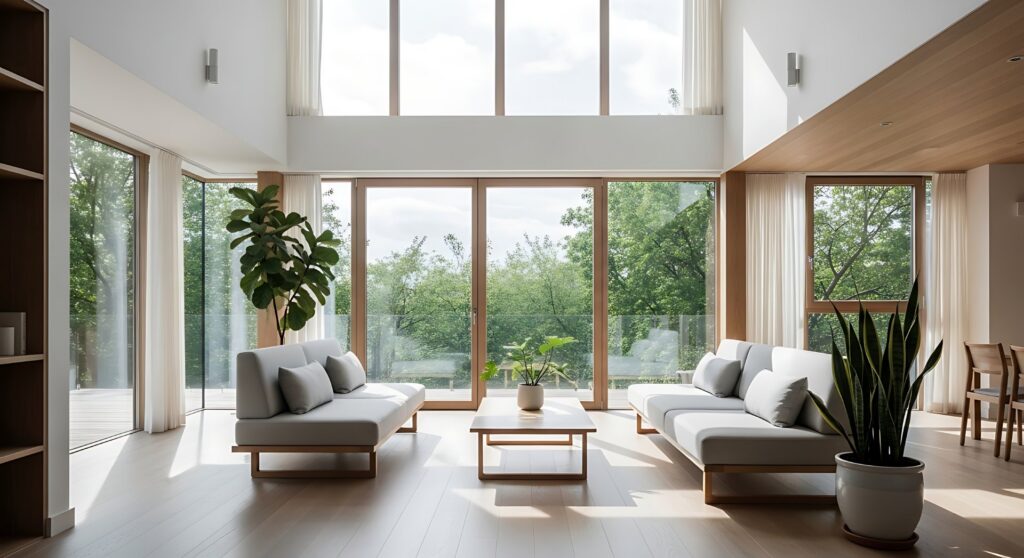 How Ceiling Height Impacts Curtain Design | Custom Curtain & Curtain Tracks Design Guide | MAC Design Group | MAC Window Fashions