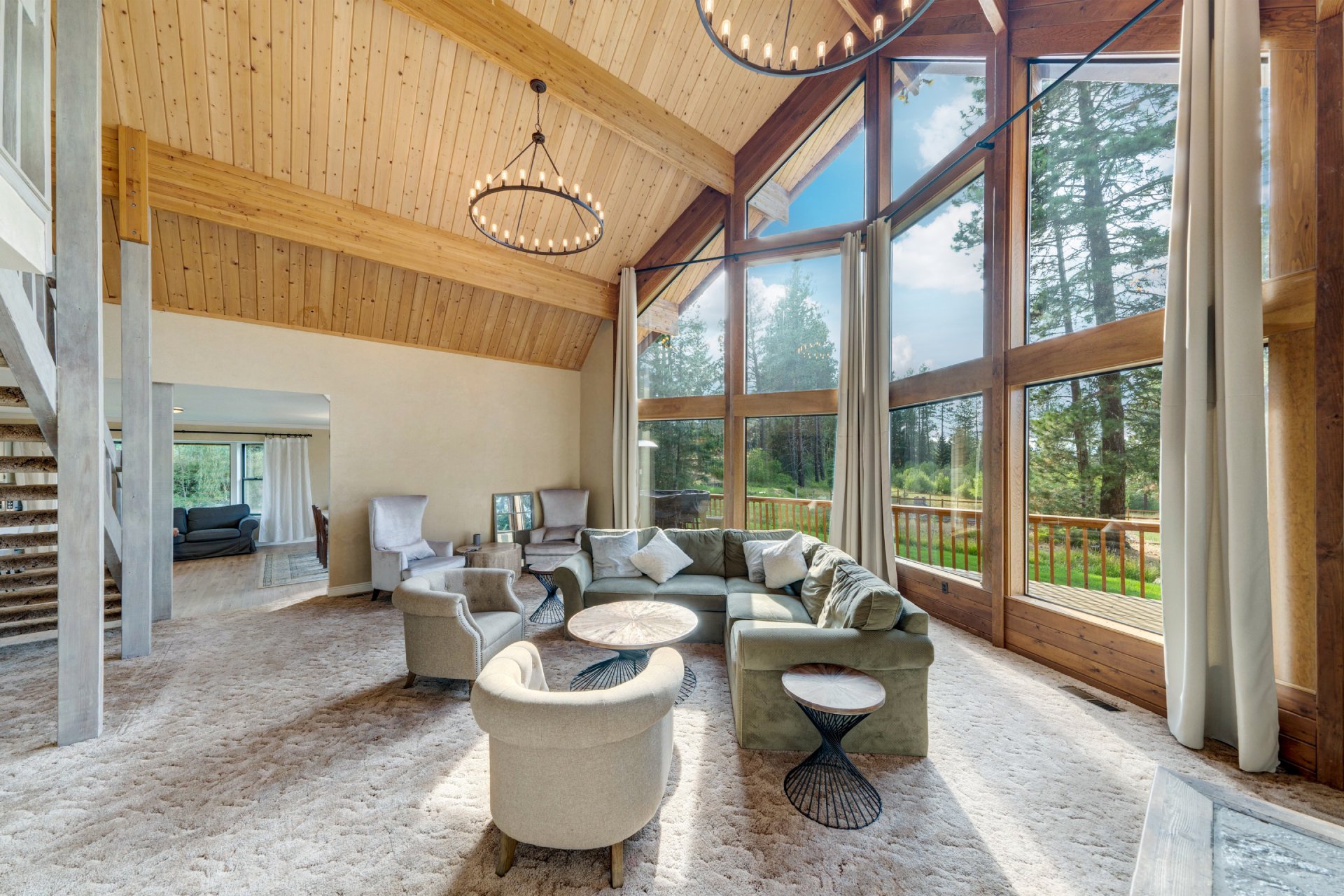 Australian Made Certified Curtains For Cathedral Ceilings, Voids & Tall Windows | Custom Luxury Curtains & Track Systems | MAC Window Fashions Australia